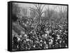 Easter Egg Rolling, the White House, Washington DC, USA, 1908-null-Framed Stretched Canvas