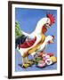 "Easter Eggs and Chickens," April 24, 1943-Ken Stuart-Framed Giclee Print