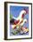 "Easter Eggs and Chickens," April 24, 1943-Ken Stuart-Framed Giclee Print