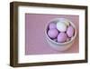 Easter Eggs in Porcelain Bowl-Andrea Haase-Framed Photographic Print