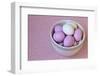 Easter Eggs in Porcelain Bowl-Andrea Haase-Framed Photographic Print