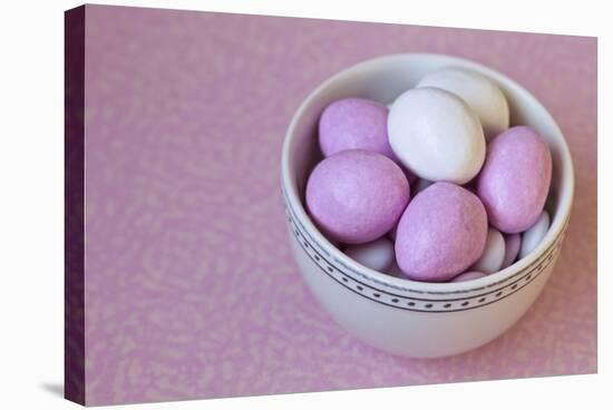 Easter Eggs in Porcelain Bowl-Andrea Haase-Stretched Canvas