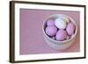 Easter Eggs in Porcelain Bowl-Andrea Haase-Framed Photographic Print