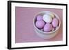 Easter Eggs in Porcelain Bowl-Andrea Haase-Framed Photographic Print