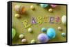 Easter Eggs-Lew Robertson-Framed Stretched Canvas