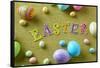 Easter Eggs-Lew Robertson-Framed Stretched Canvas