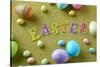 Easter Eggs-Lew Robertson-Stretched Canvas