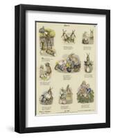 Easter Eggs-null-Framed Giclee Print