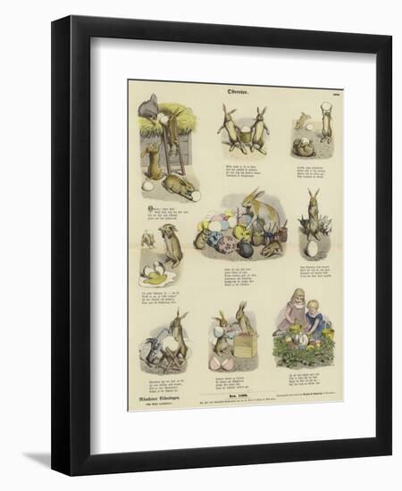 Easter Eggs-null-Framed Giclee Print