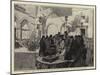 Easter Eve in Front of the Holy Sepulchre-Frederic De Haenen-Mounted Giclee Print