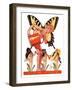 "Easter Fairy,"March 27, 1937-Joseph Christian Leyendecker-Framed Giclee Print