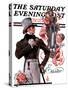 "Easter Finery," Saturday Evening Post Cover, April 11, 1925-Joseph Christian Leyendecker-Stretched Canvas