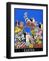 "Easter Flowers,"April 1, 1932-Kraske-Framed Giclee Print