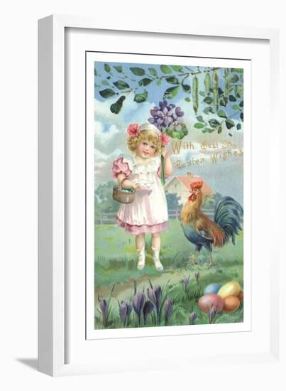 Easter Flowers-null-Framed Art Print