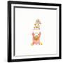 Easter Gnomes II Bright-Jenaya Jackson-Framed Art Print