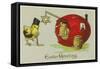 Easter Greeting Illustration-null-Framed Stretched Canvas