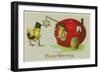 Easter Greeting Illustration-null-Framed Giclee Print