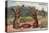 Easter Greetings Card, 1903-null-Stretched Canvas