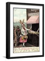 Easter Greetings Card-null-Framed Giclee Print