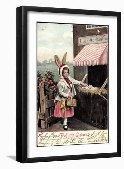 Easter Greetings Card-null-Framed Giclee Print