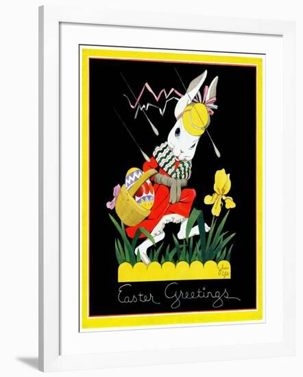 Easter Greetings - Child Life-John Gee-Framed Giclee Print