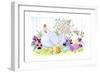 Easter Hen-Jennifer Zsolt-Framed Giclee Print