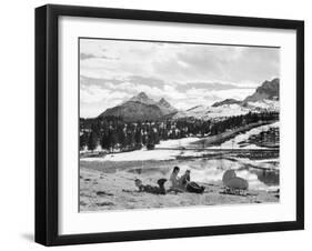 Easter Holiday in Bavaria (1951)-null-Framed Photographic Print