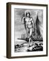 Easter Island Native, Venice-null-Framed Giclee Print