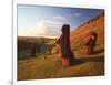 Easter Island Statues-David Nunuk-Framed Photographic Print