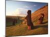 Easter Island Statues-David Nunuk-Mounted Photographic Print