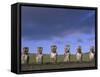 Easter Island-null-Framed Stretched Canvas