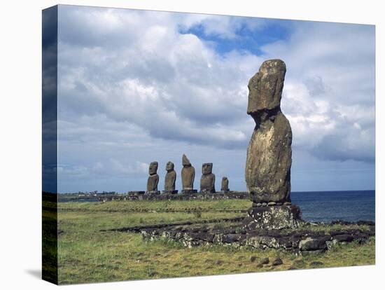 Easter Island-Guido Cozzi-Stretched Canvas