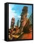 Easter Island-Andrew Howat-Framed Stretched Canvas