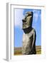 Easter Islands Statue Ahu Akivi-null-Framed Photographic Print