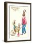 Easter Joys be Thine, Rabbit and Wheelbarrow-null-Framed Art Print