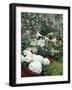 Easter Lilies and Hydrangea Flowers-Adam Jones-Framed Photographic Print