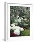 Easter Lilies and Hydrangea Flowers-Adam Jones-Framed Photographic Print