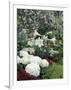 Easter Lilies and Hydrangea Flowers-Adam Jones-Framed Photographic Print