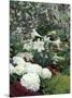 Easter Lilies and Hydrangea Flowers-Adam Jones-Mounted Photographic Print