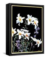 "Easter Lilies,"April 1, 1933-Nelson Grofe-Framed Stretched Canvas