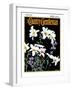 "Easter Lilies," Country Gentleman Cover, April 1, 1933-Nelson Grofe-Framed Giclee Print