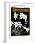 "Easter Lilies," Country Gentleman Cover, April 1, 1933-Nelson Grofe-Framed Giclee Print