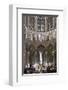 Easter mass in Church of Saint Severin, Paris, Ile de France, France-null-Framed Art Print