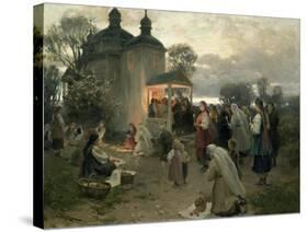 Easter Matins-Nikolai Pimonenko-Stretched Canvas