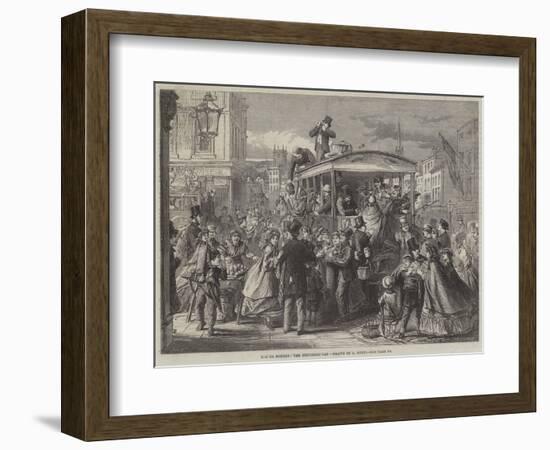 Easter Monday, the Excursion-Van-null-Framed Giclee Print