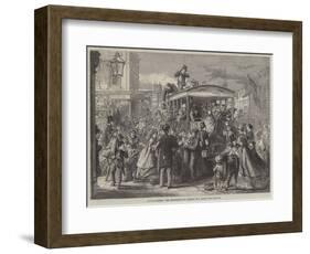 Easter Monday, the Excursion-Van-null-Framed Giclee Print