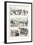 Easter Monday with the Volunteers at Tring, 1876, UK-null-Framed Giclee Print