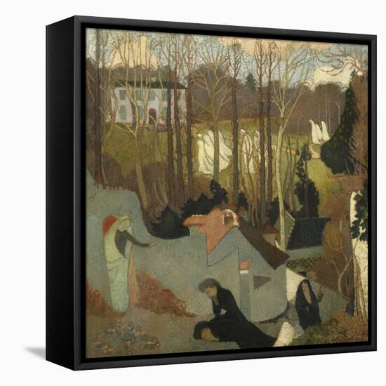 Easter Mystery, Mystère de Pâques, 1891-Maurice Denis-Framed Stretched Canvas