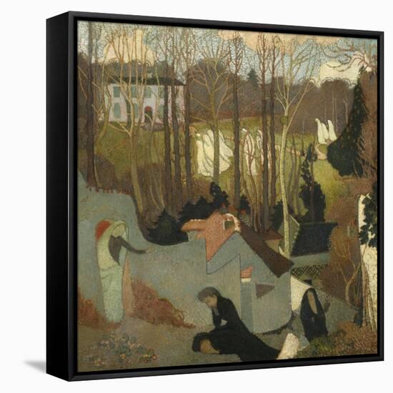 Easter Mystery, Mystère de Pâques, 1891-Maurice Denis-Framed Stretched Canvas