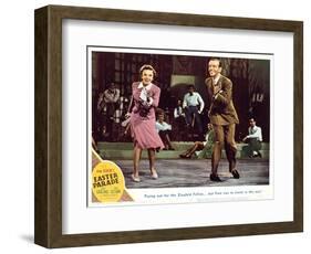 Easter Parade, Judy Garland, Fred Astaire, 1948-null-Framed Art Print